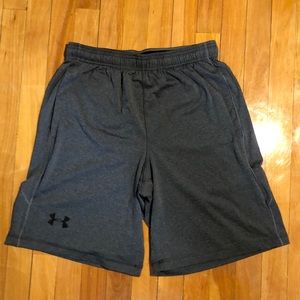 Under Armour Logo Shorts Loose Gym Workout Sweat